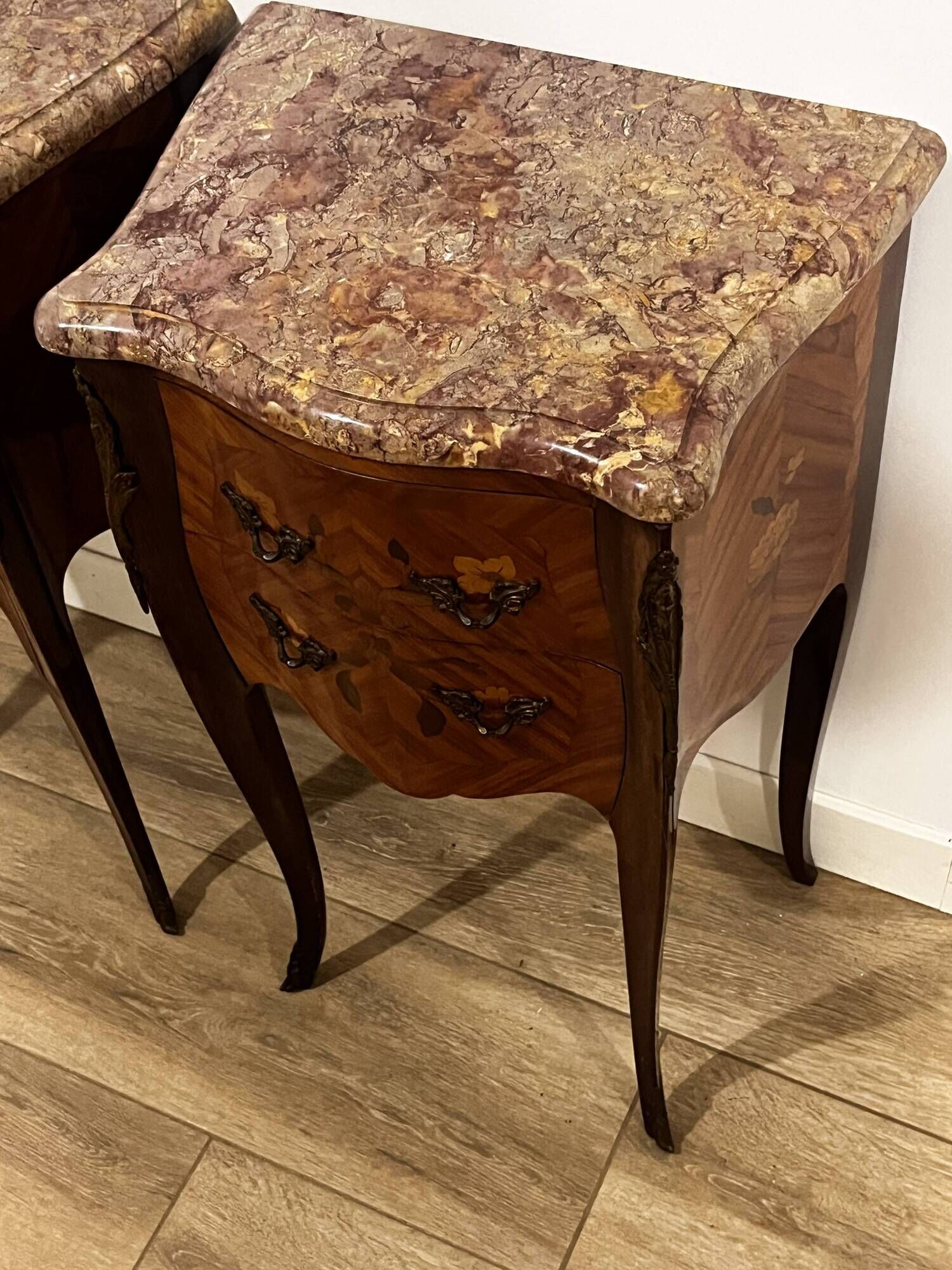 Pair of Louis XV bedside tables