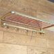 Train luggage rack style coat rack l=60cm
