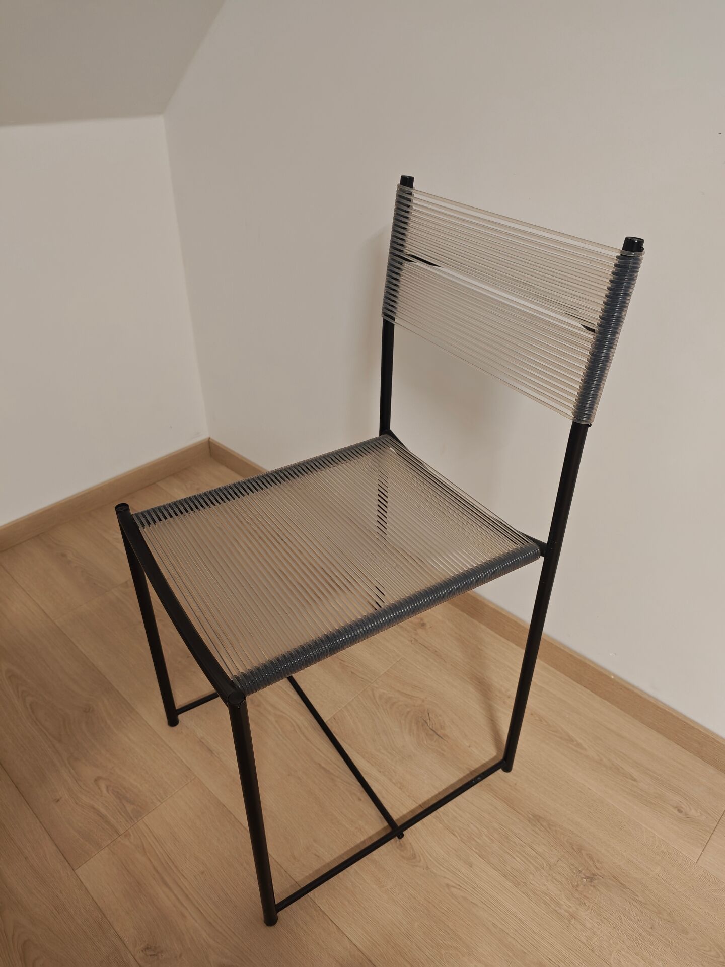 8 vintage Spaghetti chairs - By Belotti for Alias