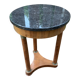 Gueridon in walnut bramble