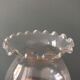 Pair of photophores candlesticks in tin and glass