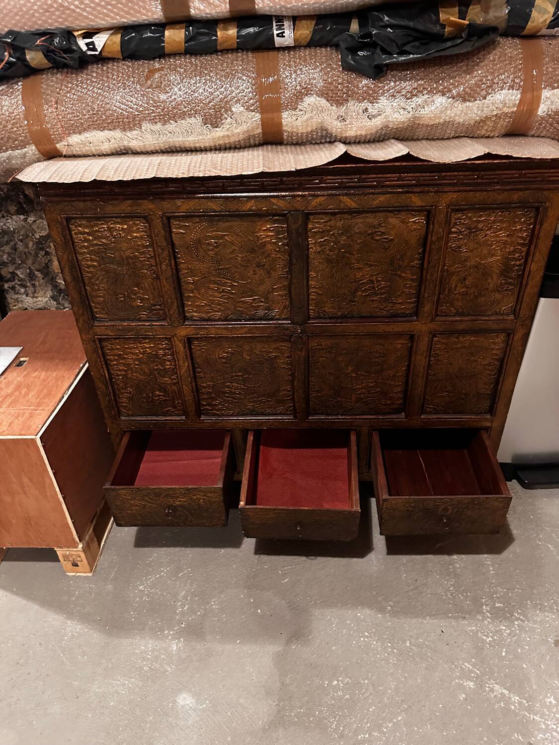 Ancient Tibetan commode