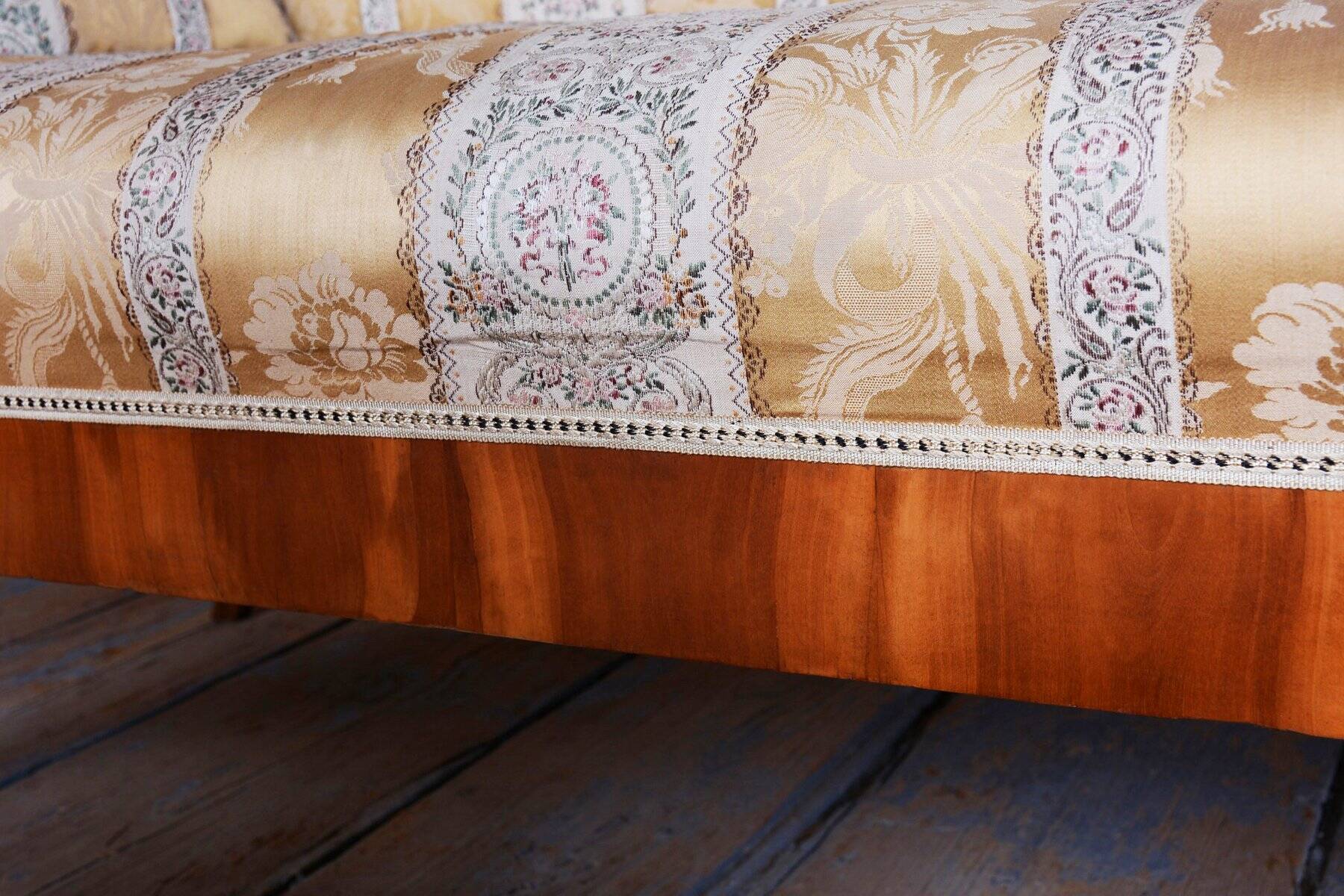 Biedermeier Cherrywood Sofa by Josef Danhauser, Austria, 1820s