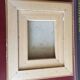 Set of two paintings with identical gold and silver frames