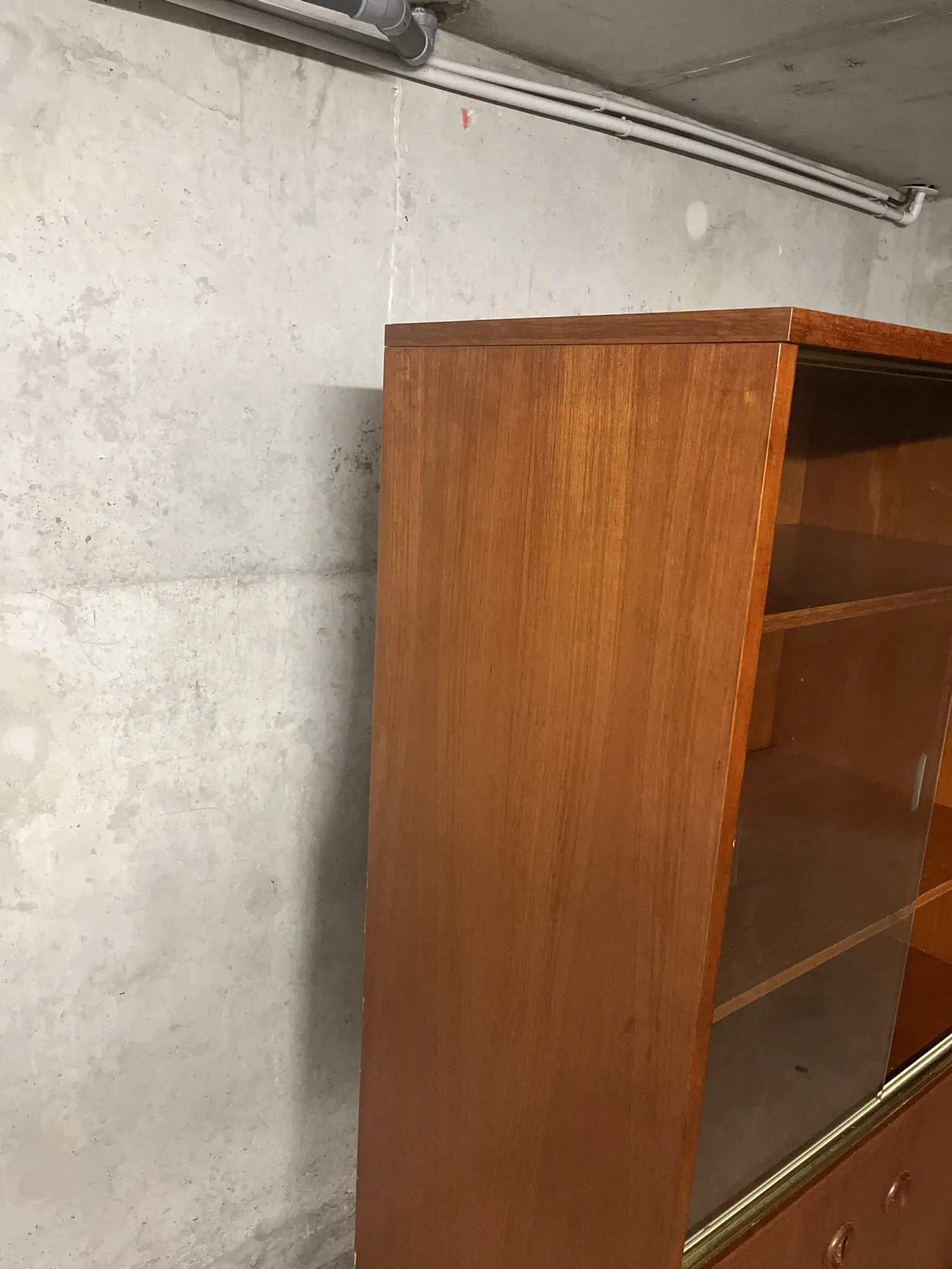 Scandinavian style display shelf