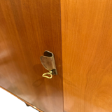 Teak and rosewood enfilade "Jules Perrenoud"