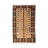 Tapis afghan tissé à la main  78x143cm