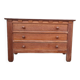 Oak chest of drawers