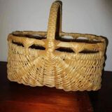 handcrafted wicker basket