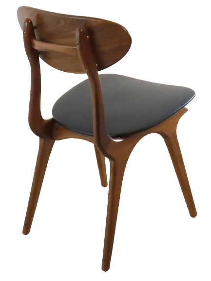 Set of 4 AWA dining chairs Louis van Teeffelen 'Ottersum'