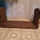 Book support to pose extendable and foldable in wood of the islands carved 1980s