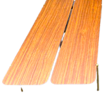 Pair Coffee tables from the mid-twentieth century, minimalist Scandinavian style.