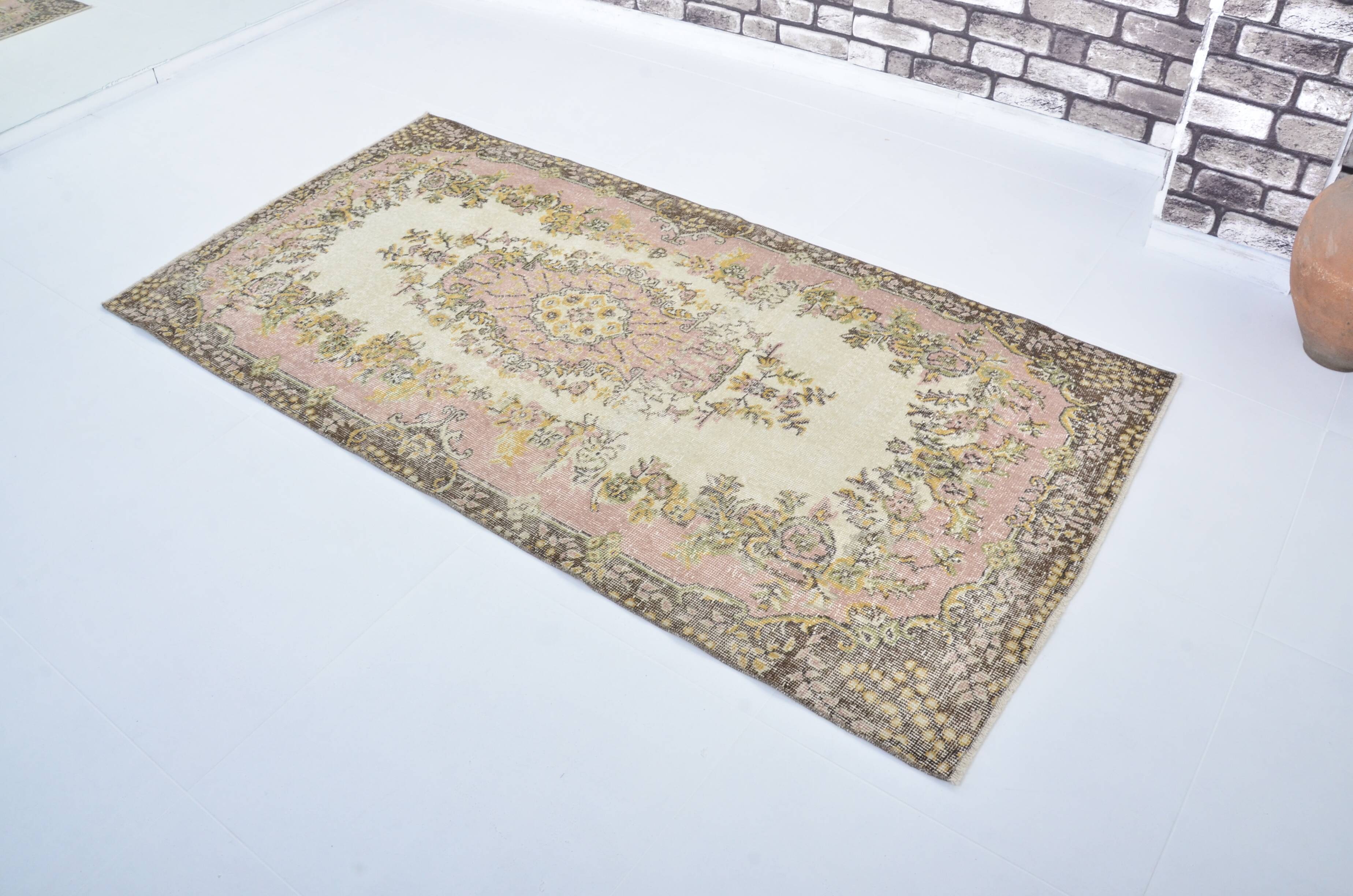 Vintage Anatolian Pink Floor Rug sku 3147