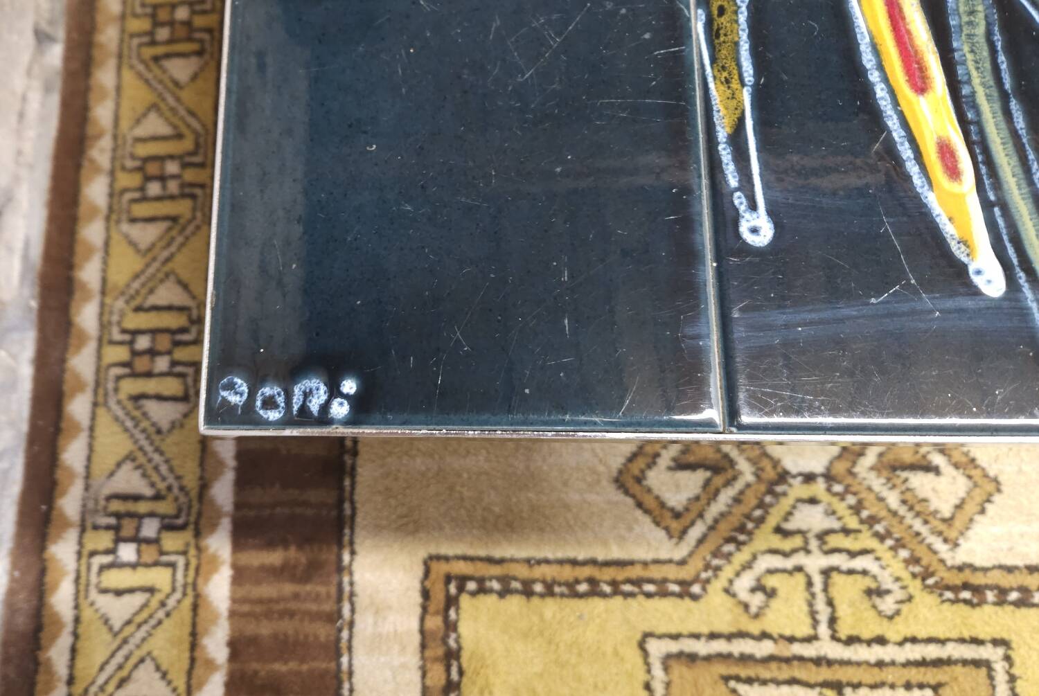 ADRI ceramic coffee table 1970