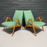 Pair of armchairs by Tatra Nabytok