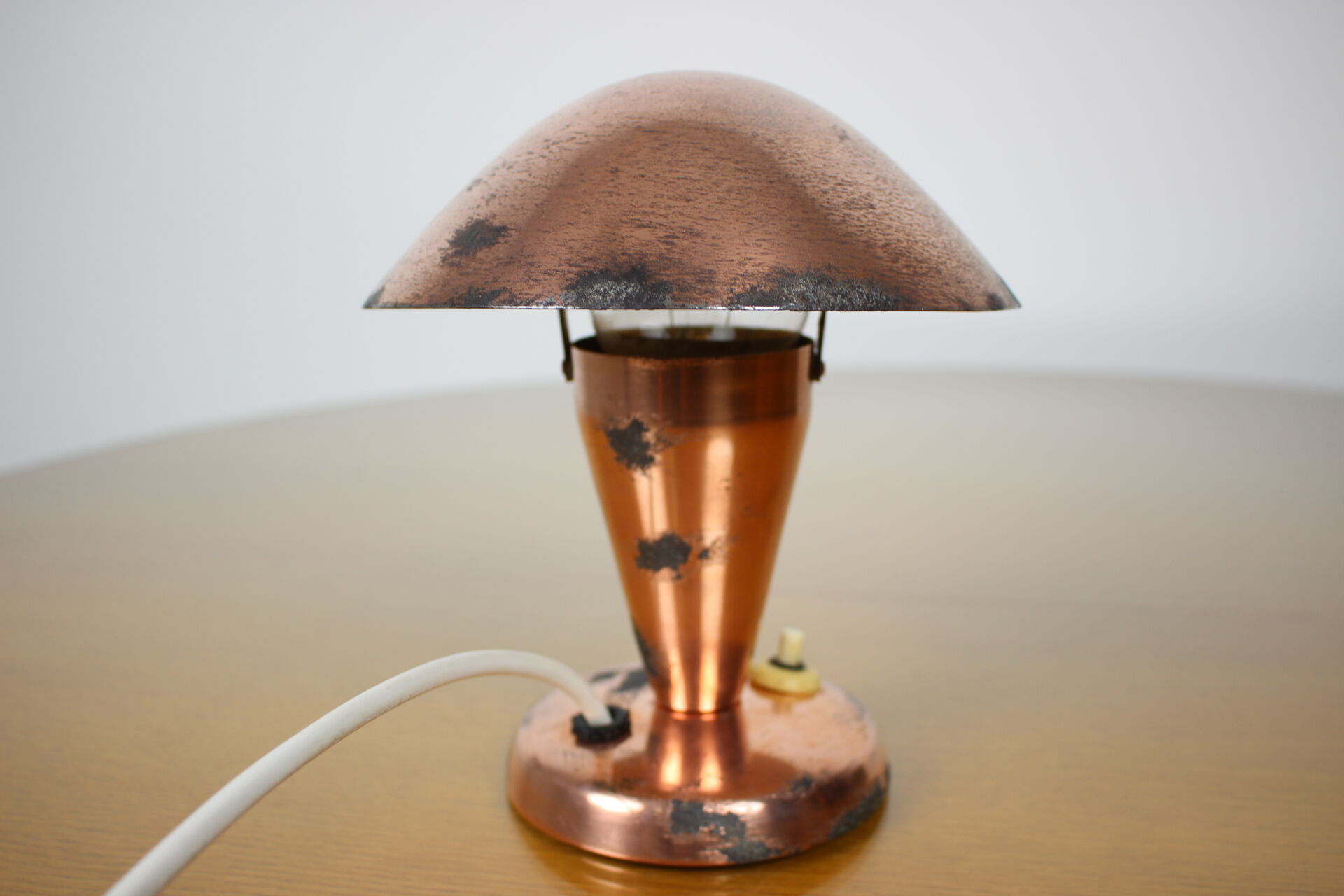 Art Deco Chrome Bauhaus Table Lamps, 1930s