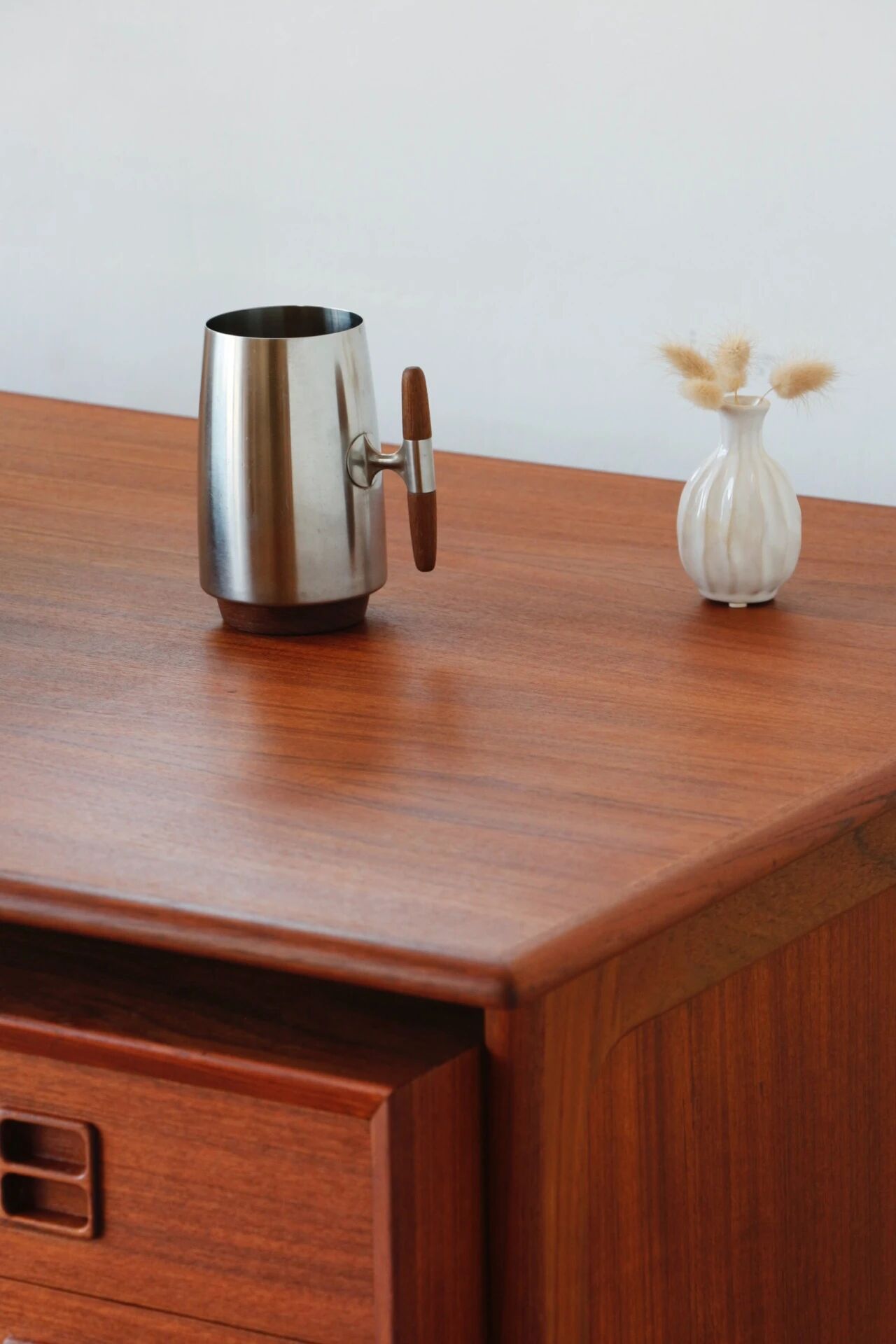 Danish desk from the 1960s by Erik Brouer – solid teak