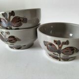 Trio bowls Grès de l'Arnon