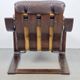 Vintage Armchair in Brown Leather and Bentwood attributed to Coja, 1970s