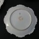6 Limoges porcelain dessert plates 1900 - Bird decor