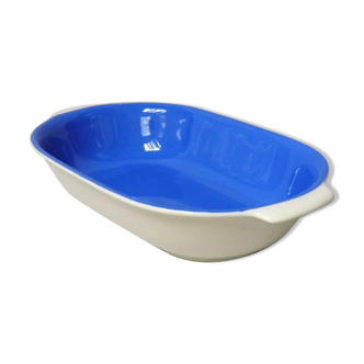 Vintage blue Villeroy Boch earthenware dish