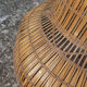 Vintage suspension "colonial" style in rattan and wicker