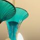 Crystal and coloured crystal chandelier – handcrafted Baccarat work