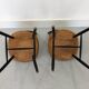 Set of 2 chairs, 1970s