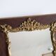 Old wooden and stucco mirror