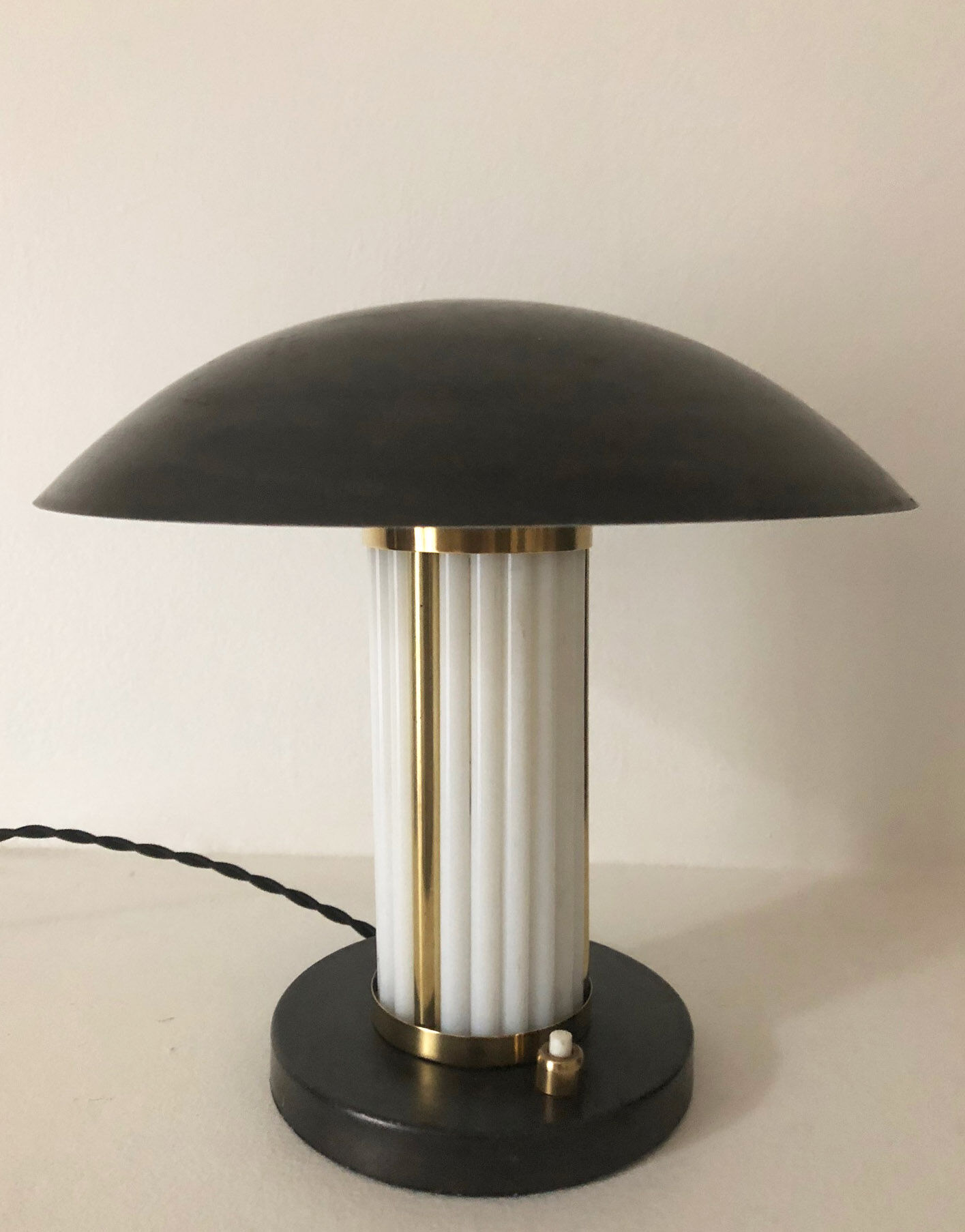 Mushroom lamp art deco