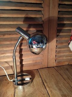 Lamp ball desk bedside Metal stainless steel chromed dpm 1122411