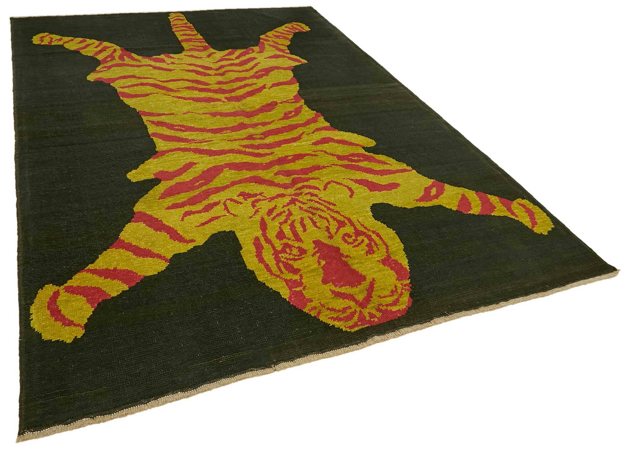 Turkish Handknotted Wool Tiger Rug  223 cm x 324 cm