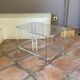 Table basse david lange. 1970. plexiglass. 60x40.