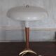 Pair of tripod lamps, 1950s design, bedside lamp, decor.