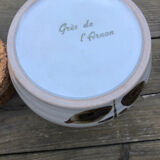 Arnon stoneware enamelled pot