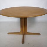 Mid-Century Niels Møller Ash 1970s Dining Table