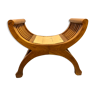 Exotic wooden seat