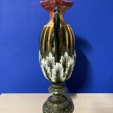 Art Nouveau vase in slip