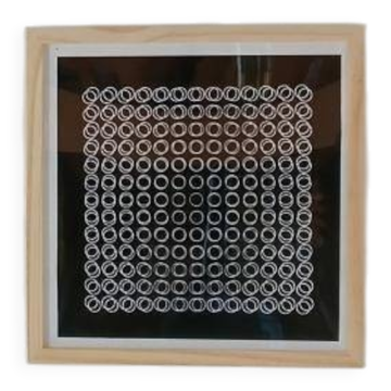 Victor Vasarely - Deep Kinetic Serigraph C4
