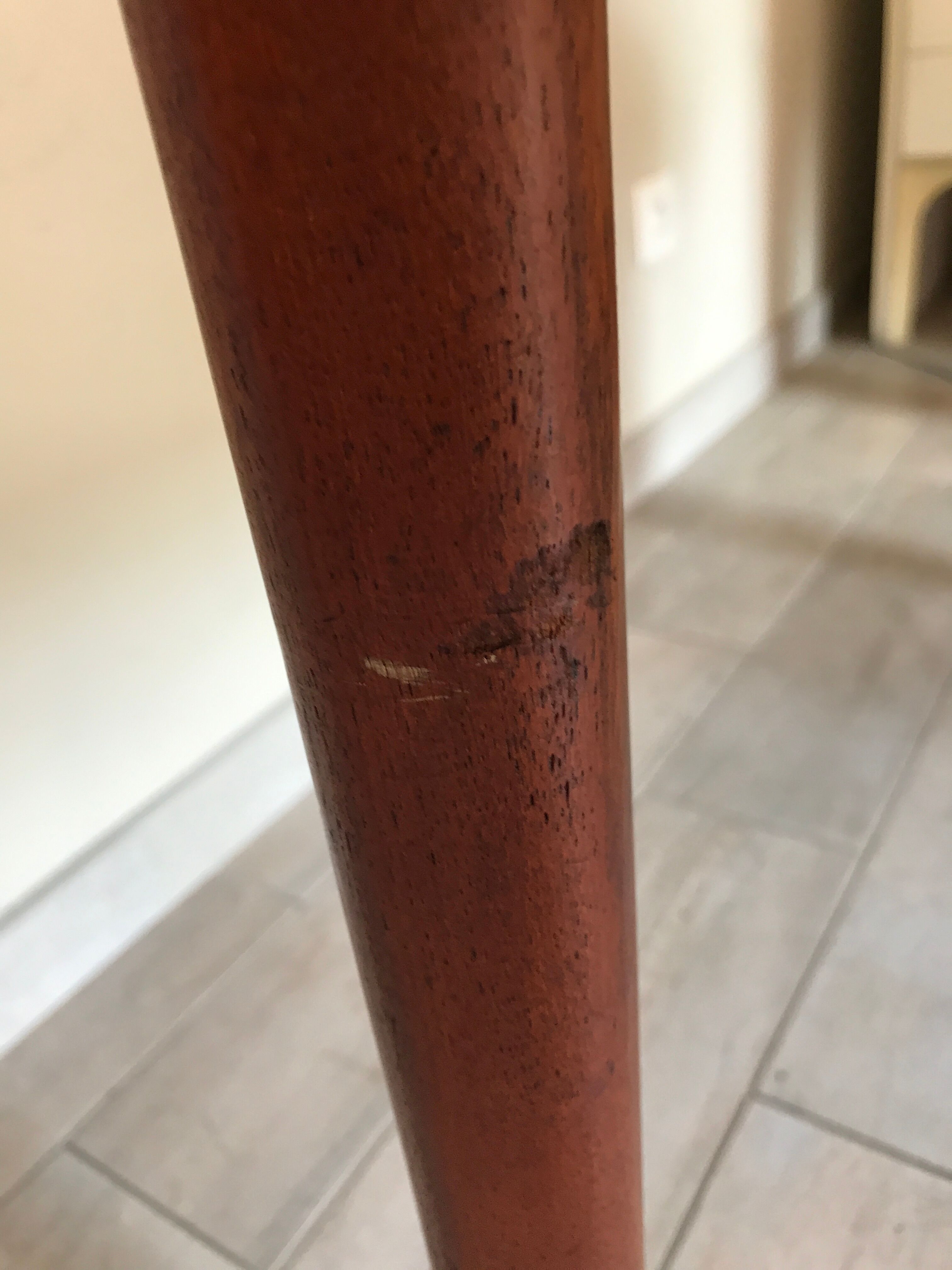 Scandinavian table Samcom design Arne Hovmand Olsen Denmark 60s