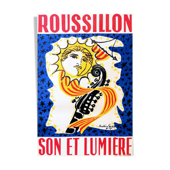 Poster Roussillon by Balbino Giner 1958