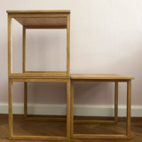 Danish pull out tables by Kai Kristiansen for Vildbjerg Møbelfabrik