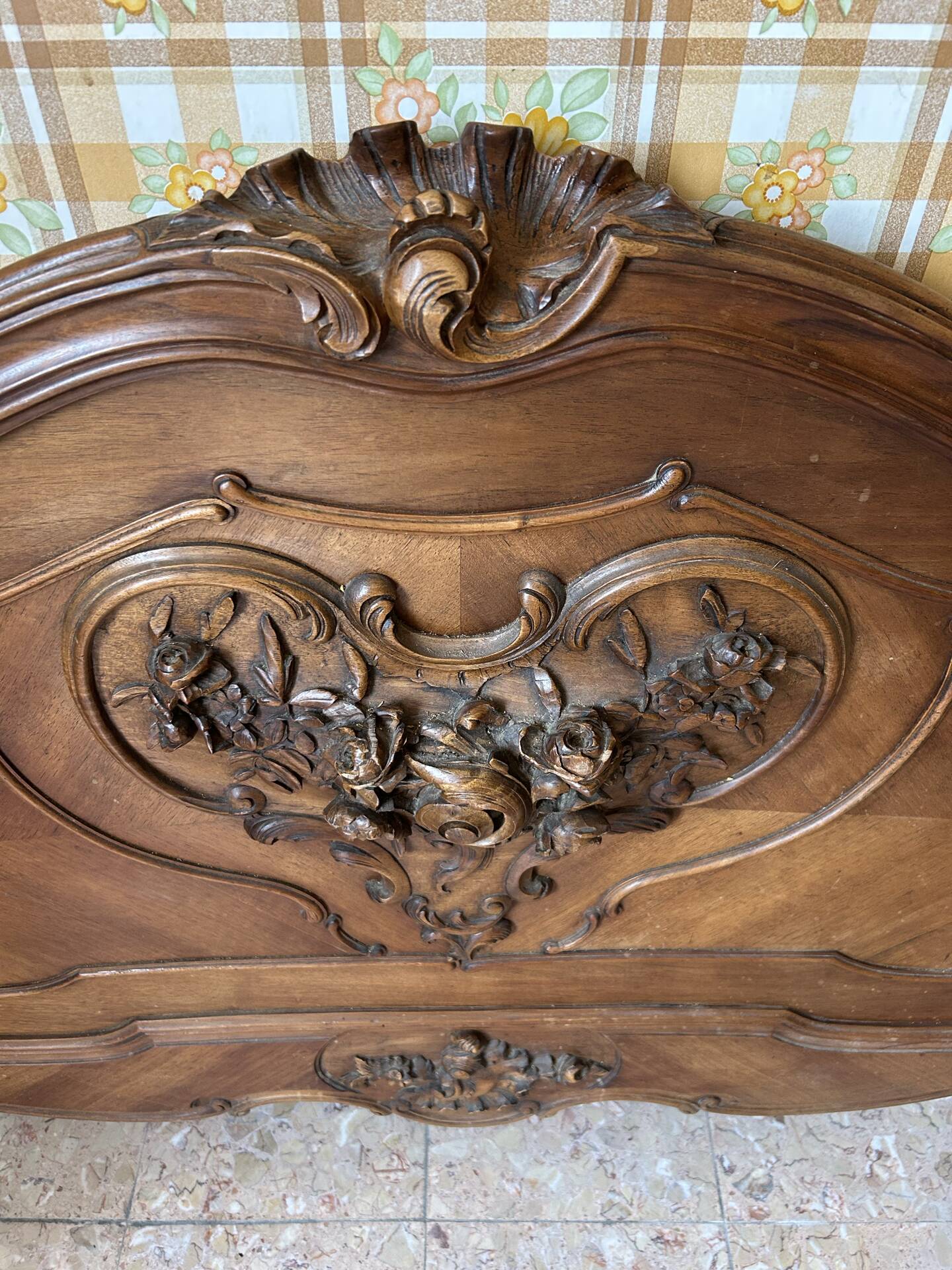 Louis XV headboard