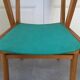 1960s bridge armchair with compass feet