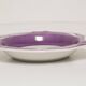 Purple lilac ceramic porcelain ashtray mid-century, Europe, 1970s