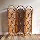 Paravent, cloison, paravent en rotin Bambou vintage