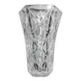 Petit vase en cristal blanc (Hauteur 13 cm)
