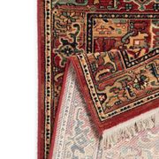 Tapis d'orient rouge 120x150 cm rouge