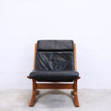 Siesta leather armchairs, Ingmar Relling, Norway, 1960