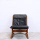Siesta leather armchairs, Ingmar Relling, Norway, 1960